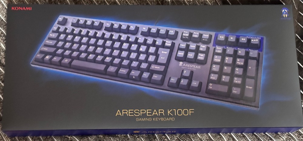 コナミ/東プレ ARESPEAR K100F レビュー写真
