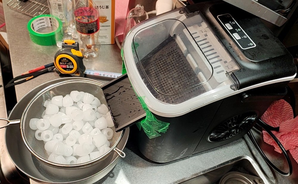 【中華製】超高速「家庭用製氷機」を魔改造して氷を大量生産する方法！【大容量化】