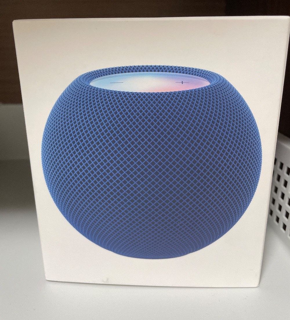 Apple HomePod mini レビュー写真