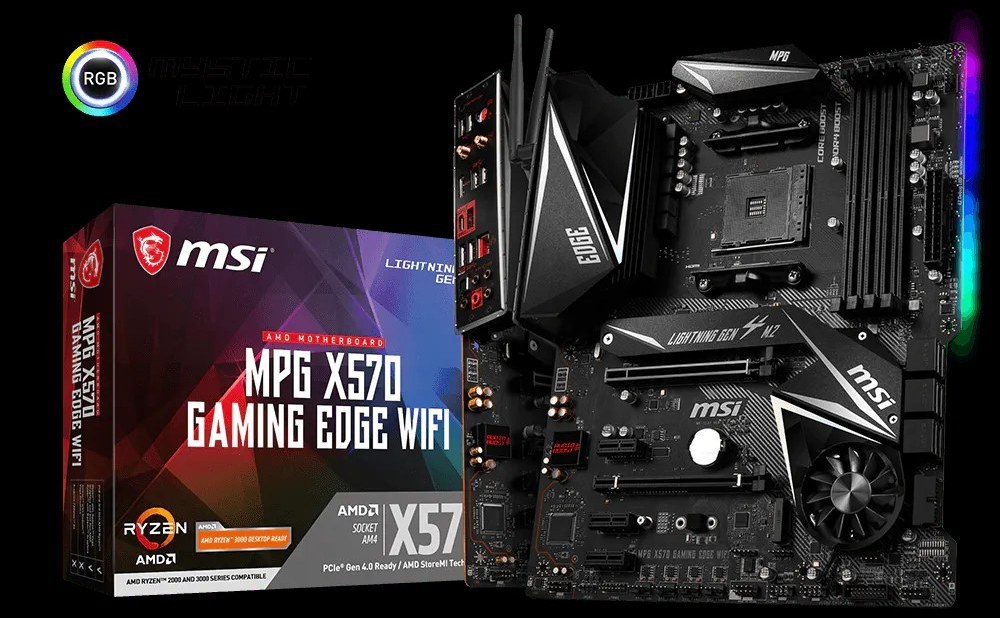 MSI MPG X570 GAMING EDGE WIFI レビュー写真