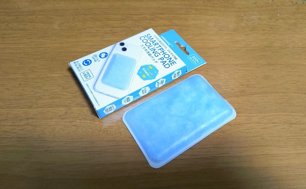 HIDISC スマホ冷却パッド レビュー写真