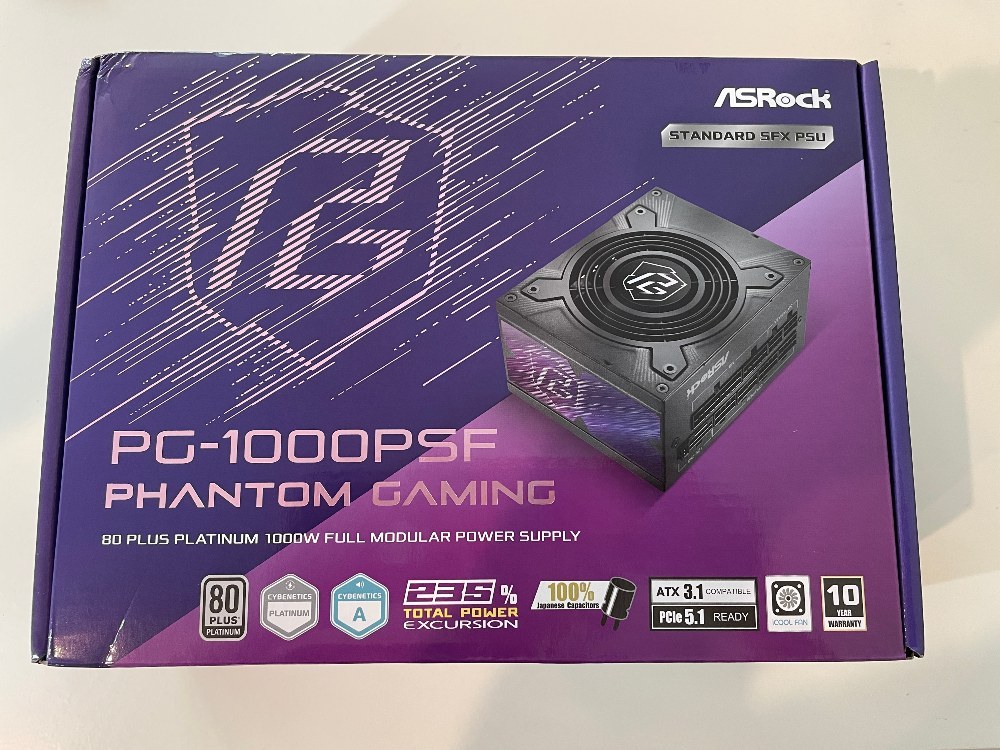 ASRock Phantom Gaming PG-1000PSF レビュー写真