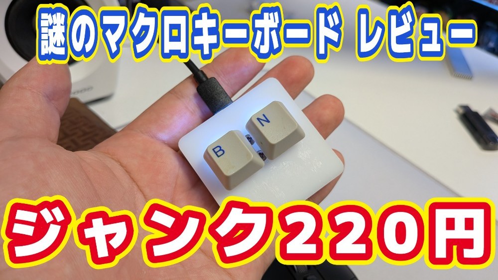 BTXETUEL Sayo Device O2L RGB レビュー写真