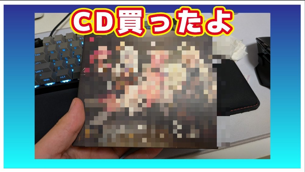 大須でとあるゲームのサントラCD買った話 レビュー写真