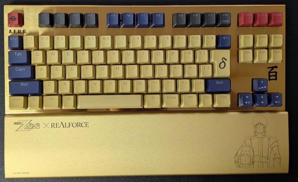東プレ REALFORCE GX1 Plus 百式 レビュー写真
